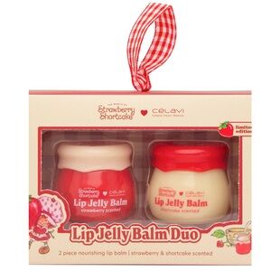 Célavi Strawberry Shortcake Lip Jelly Balm Duo set